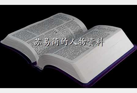苏易简的人物资料