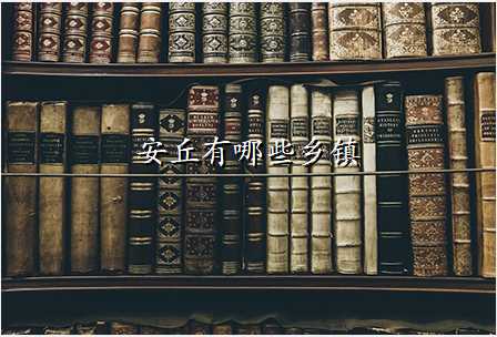 安丘有哪些乡镇