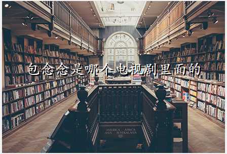 包念念是哪个电视剧里面的