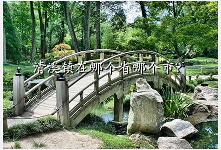 清溪镇在哪个省哪个市?