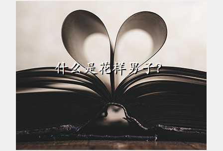 什么是花样男子?