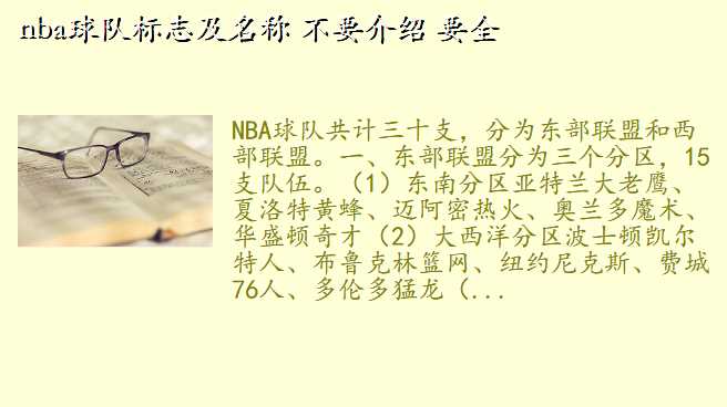 nba球队标志及名称 不要介绍 要全