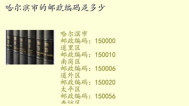 哈尔滨市的邮政编码是多少